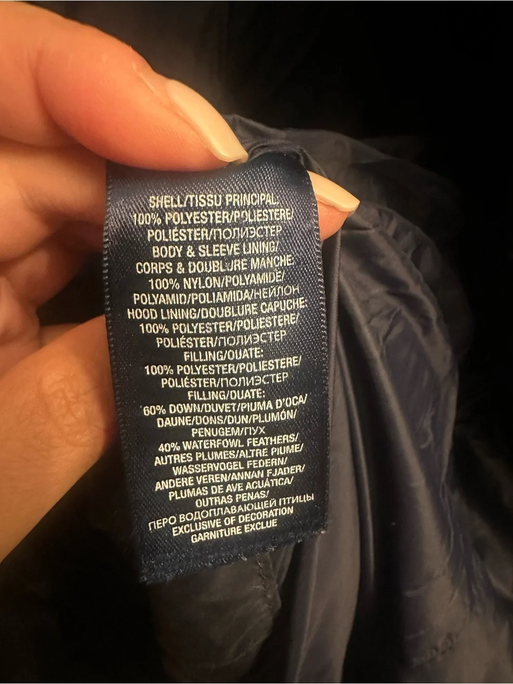 Ralph Lauren Kids Down Jacket with Hood (READ MEASUREMENTS FIRST)
